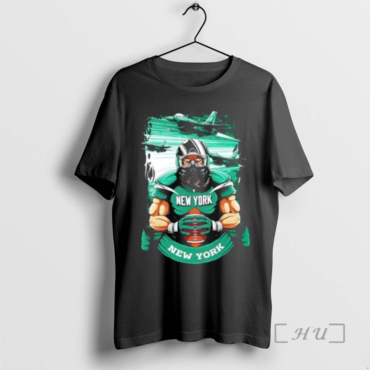 Trending New York Jets Football Mascot Hug The Ball T-Shirts, Hoodie, Sweatshirt | TeeBloomCo.com