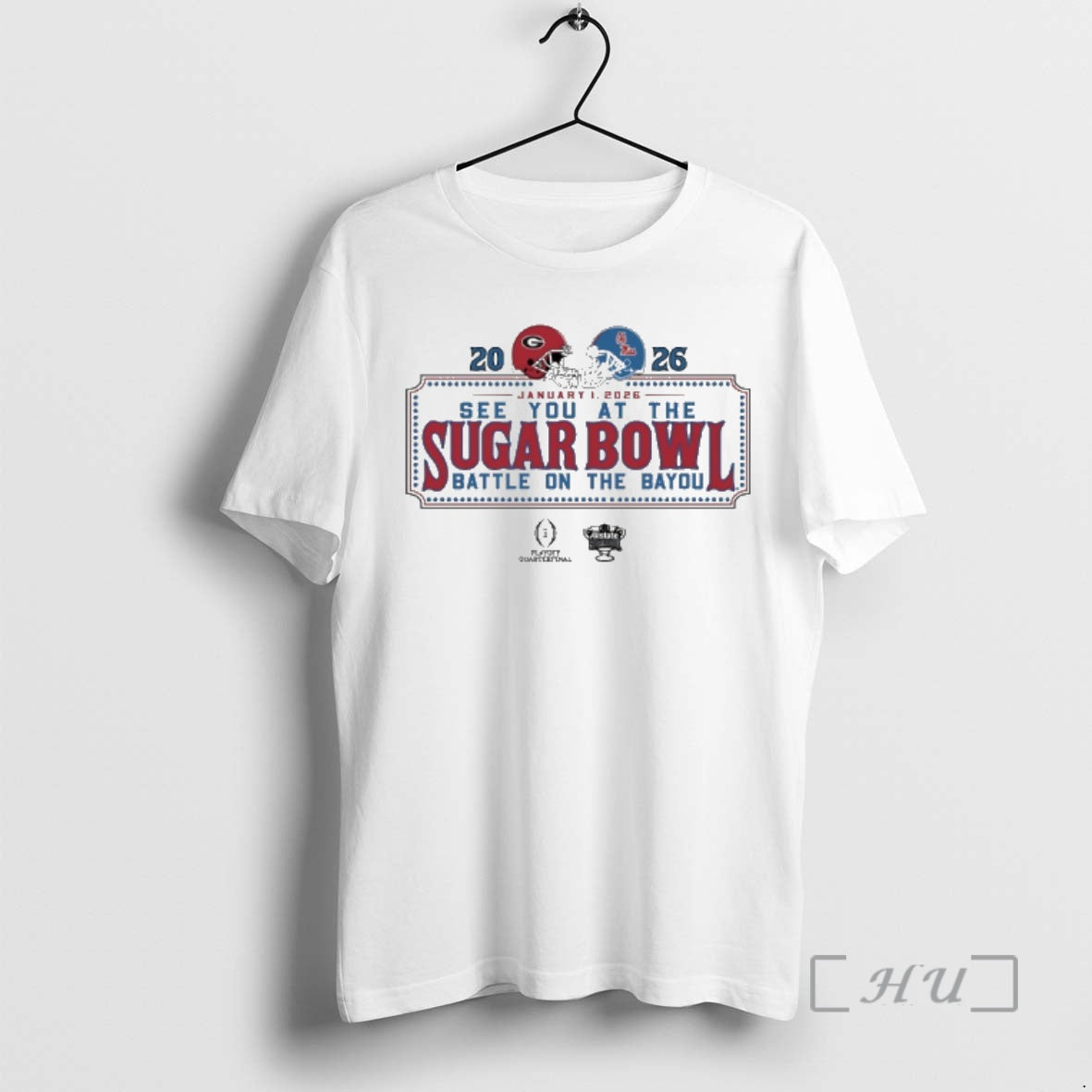 Trending Ole Miss Vs Georgia See You At The Sugar Bowl Battle On The Bayou T-Shirts, Hoodie, Sweatshirt | TeeBloomCo.com