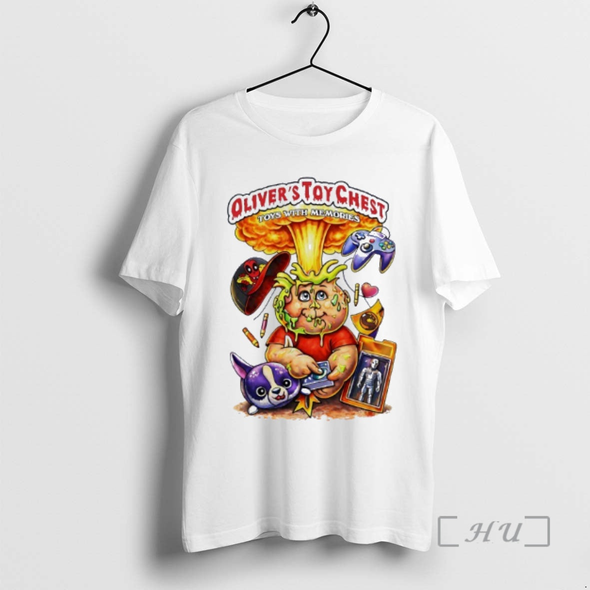 Trending Olivers Toy Chest Toys With Memories Cartoon T-Shirts, Hoodie, Sweatshirt | TeeBloomCo.com