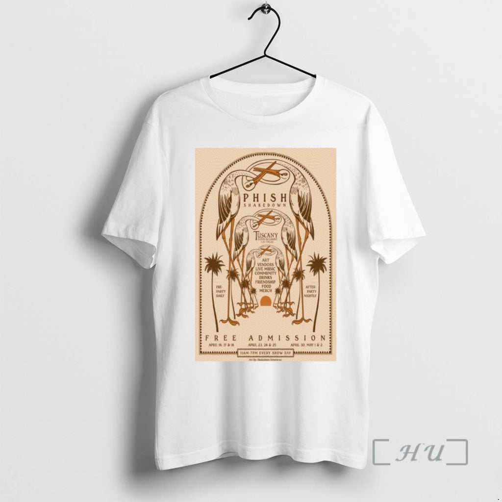 Trending Phish Shakedown Free Admission Tour 2026 T-Shirts, Hoodie, Sweatshirt | TeeBloomCo.com