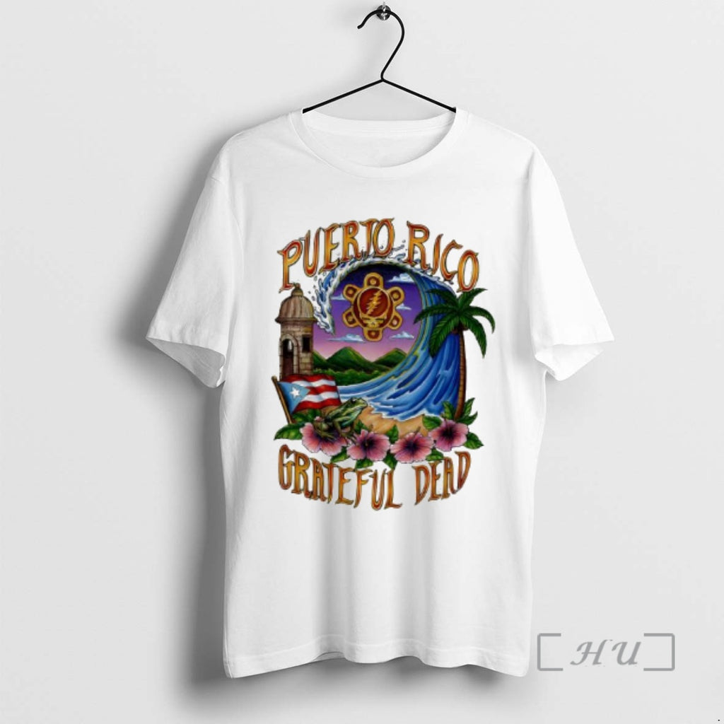 Trending Puerto Rico United States Of Grateful Dead T-Shirts, Hoodie, Sweatshirt | TeeBloomCo.com