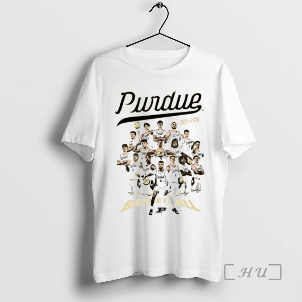 Trending Purdue Boilermakers Basketball 2025 2026 Team T-Shirts, Hoodie, Sweatshirt | TeeBloomCo.com
