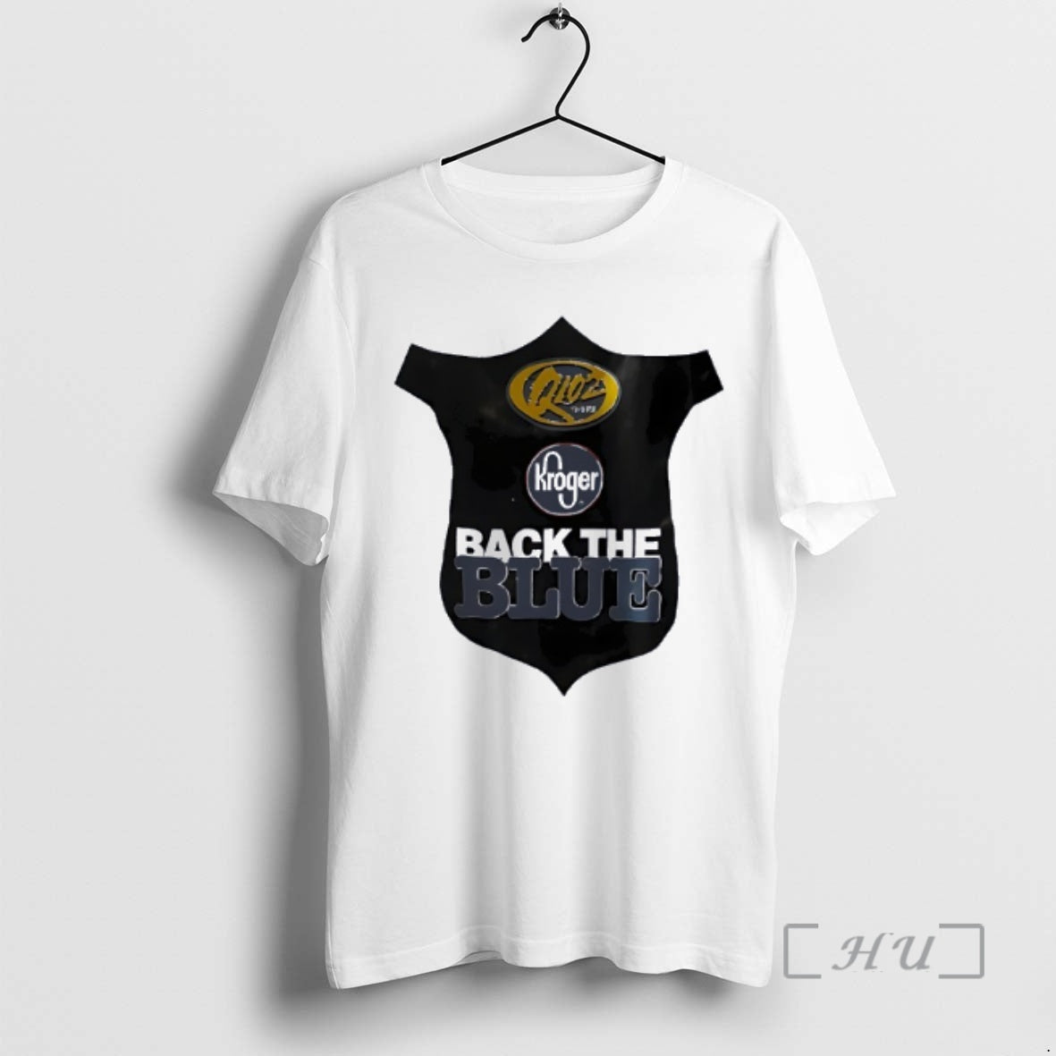 Trending Qlo2 Kroger Back The Blue T-Shirts, Hoodie, Sweatshirt | TeeBloomCo.com