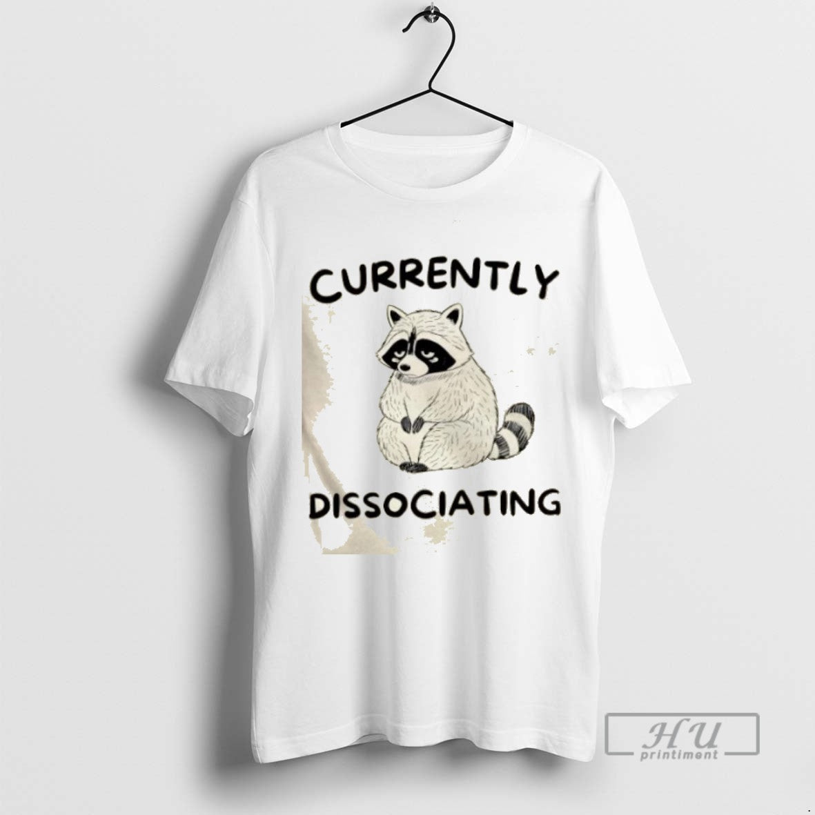 Trending Raccoon Currently Dissociating Graphic Tee Shirts Sweatshirt Hoodies