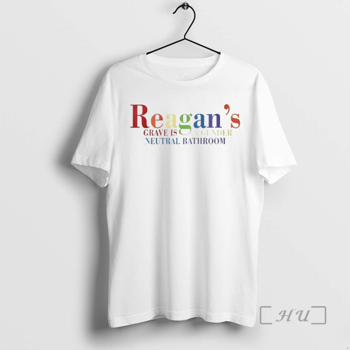 Trending Reagans Grave Is A Gender Neutral Bathroom T-Shirts, Hoodie, Sweatshirt | TeeBloomCo.com
