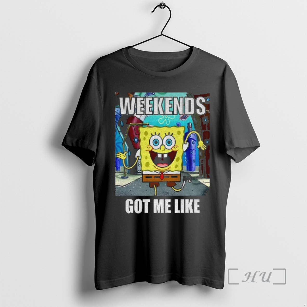 Trending Squarepants Weekends Got Me Like T-Shirts, Hoodie, Sweatshirt | TeeBloomCo.com