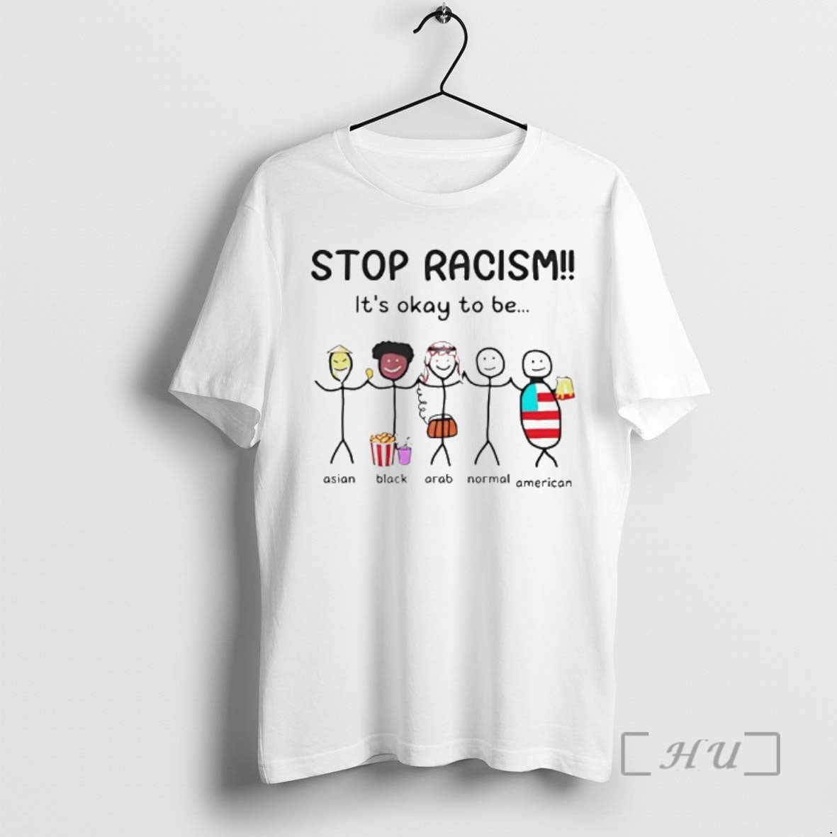 Trending Stop Racism Its Okay To Be T-Shirts, Hoodie, Sweatshirt | TeeBloomCo.com