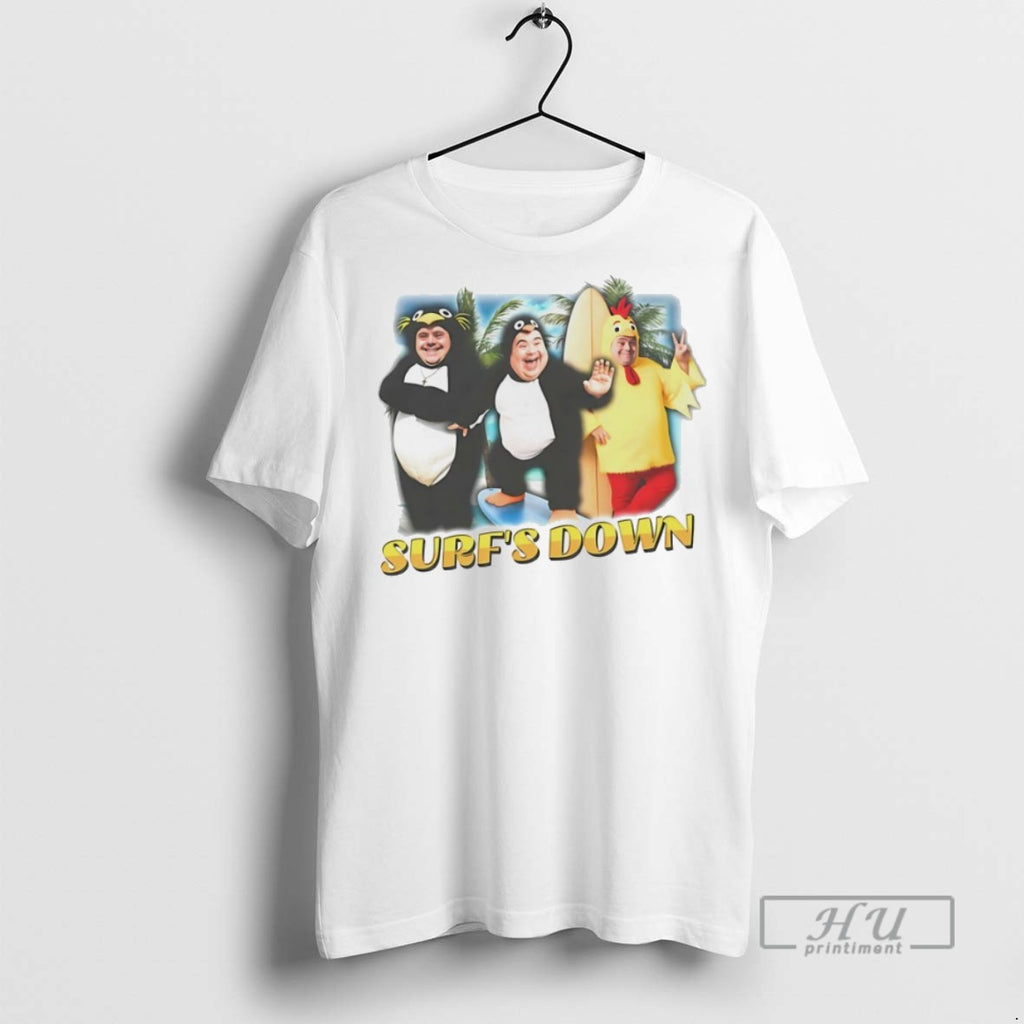 Trending Surfs Down Funny Graphic Tee Shirts Sweatshirt Hoodies