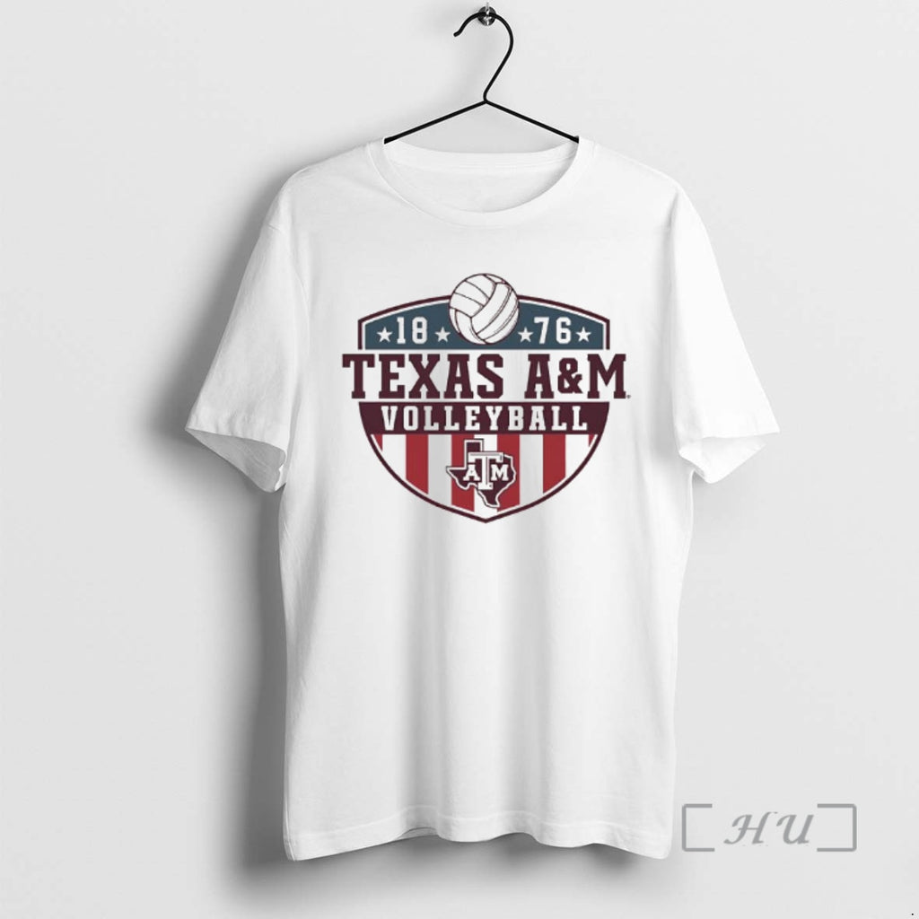 Trending Texas Am Volleyball 1876 Military Appreciation T-Shirts, Hoodie, Sweatshirt | TeeBloomCo.com