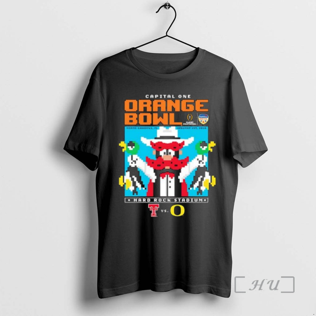 Trending Texas Tech 2025 Orange Bowl Retro T-Shirts, Hoodie, Sweatshirt | TeeBloomCo.com