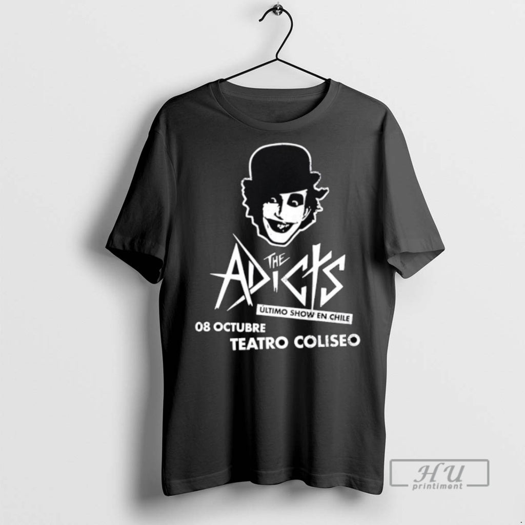 Trending The Adicts Teatro Coliseo Oct 8 2025 Black Graphic Tee Shirts Sweatshirt Hoodies