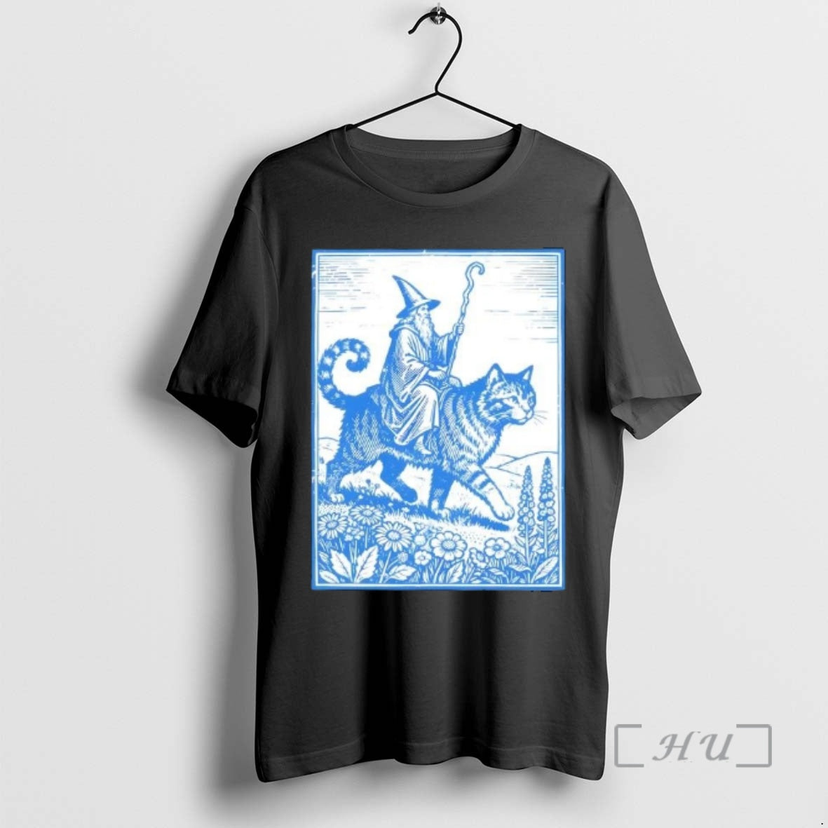 Trending Wizard Cat Rider T-Shirts, Hoodie, Sweatshirt | TeeBloomCo.com