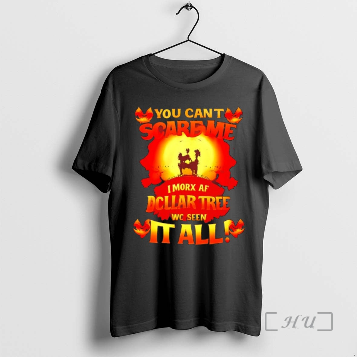 Trending You Cant Scare Me I Work At Dollar Tree Ive Seen It All Halloween T-Shirts, Hoodie, Sweatshirt | TeeBloomCo.com