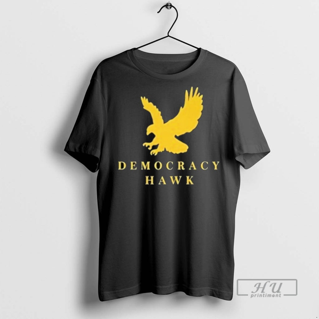 Trending Adam Kinzinger Democracy Hawk Graphic Tee Shirts Sweatshirt Hoodies