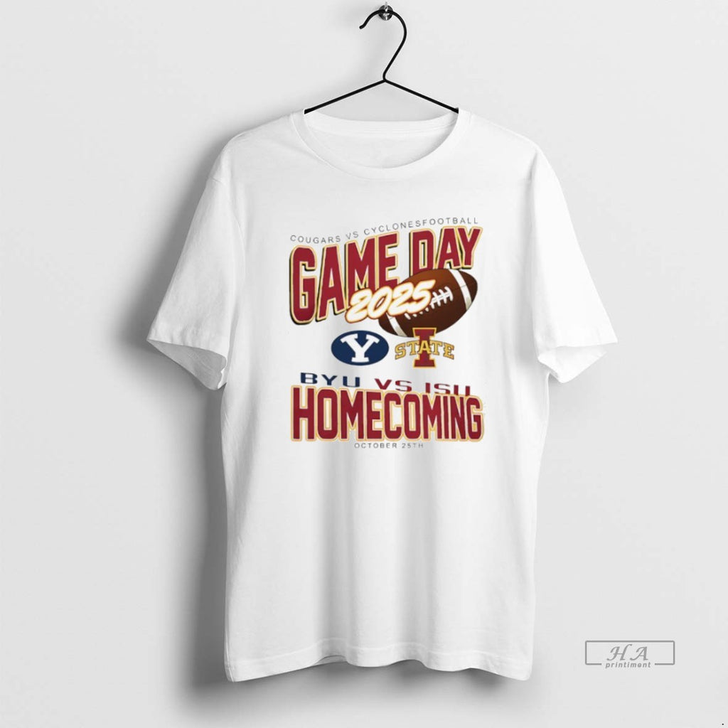 Trendy Iowa State Cyclones Vs Byu Cougars Gameday Homecoming