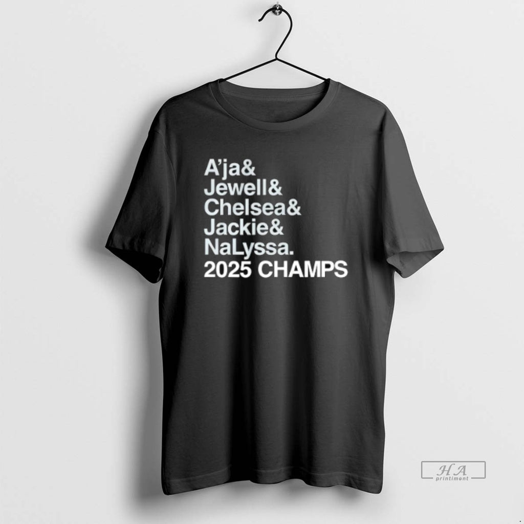 Trendy Las Vegas Aces Ampersand 2025 Champs Player Name