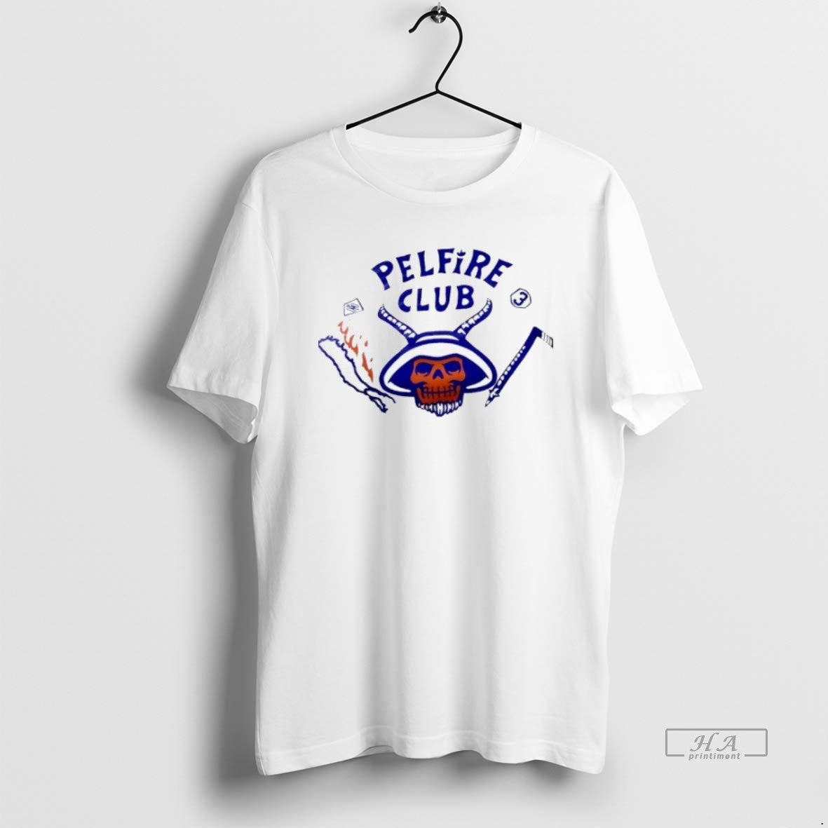 Trendy Pelfire Club Skull Bridgeport Islanders Hockey