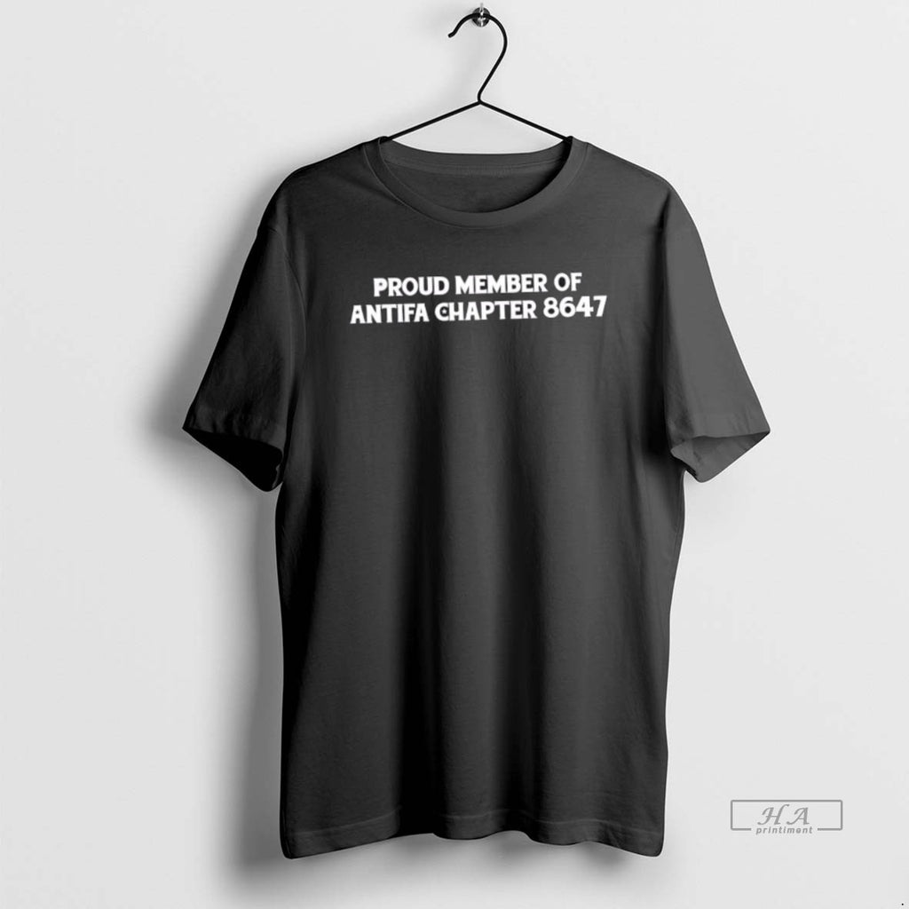 Trendy Proud Member Of Antifa Chapter 8647