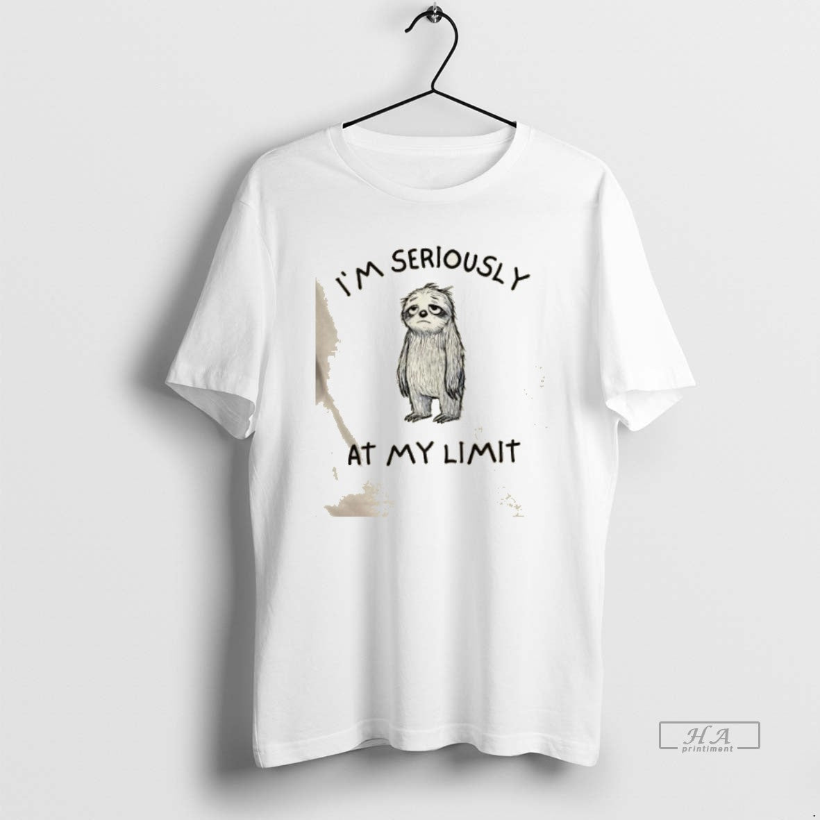 Trendy Sloth Im Seriously At My Limit