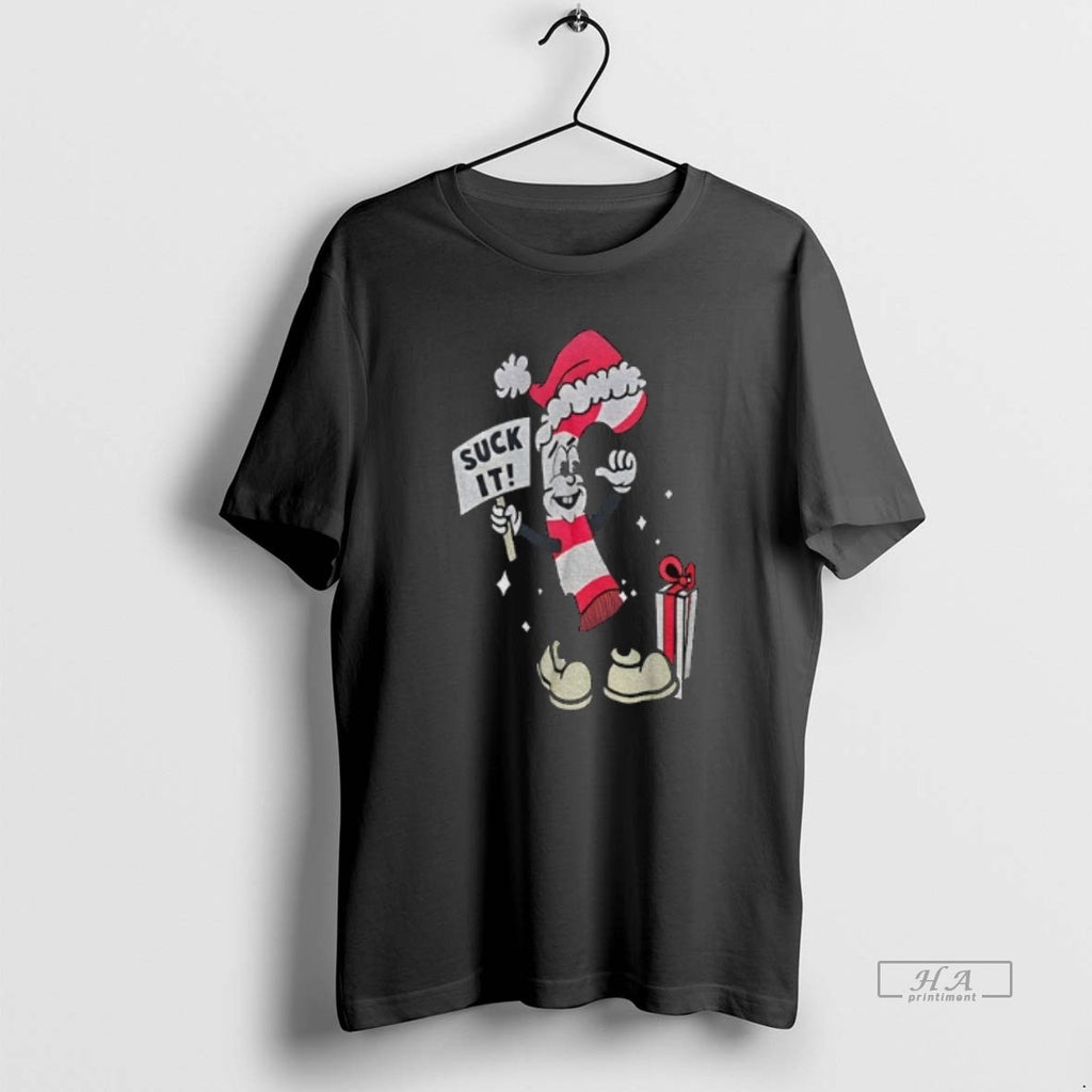 Trendy Suck It Santa Hat Christmas