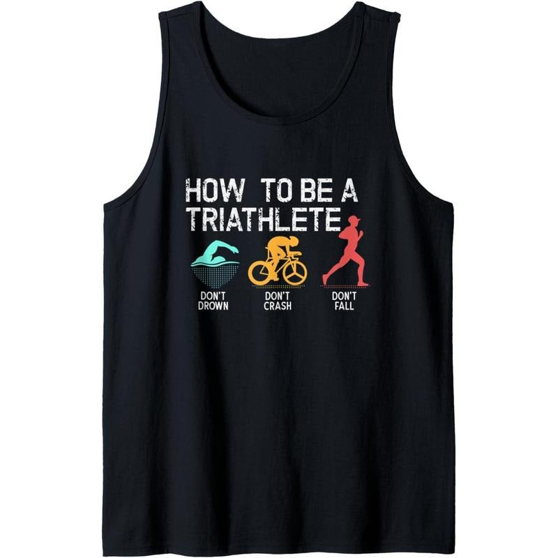 Triathlete Tshirt Swimmer Cyclist Runner - Triathlon Gifts Tank Top Made in USA Hoodie, Sweatshirt | TeeBloomCo.com