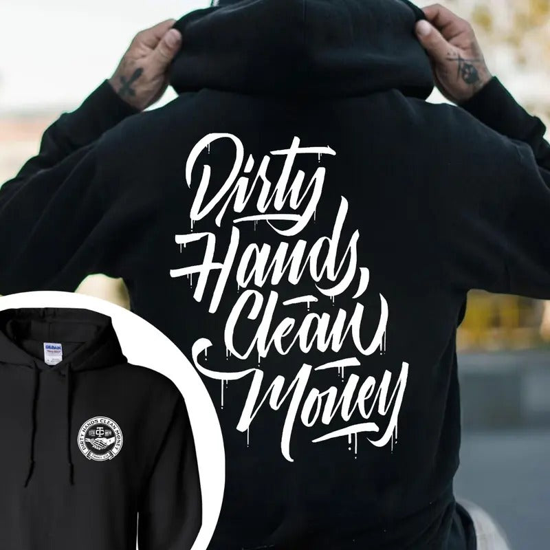 Troll Co Clothing Dirty Hands Make Clean Money T-shirt - Crewneck Sweatshirt
