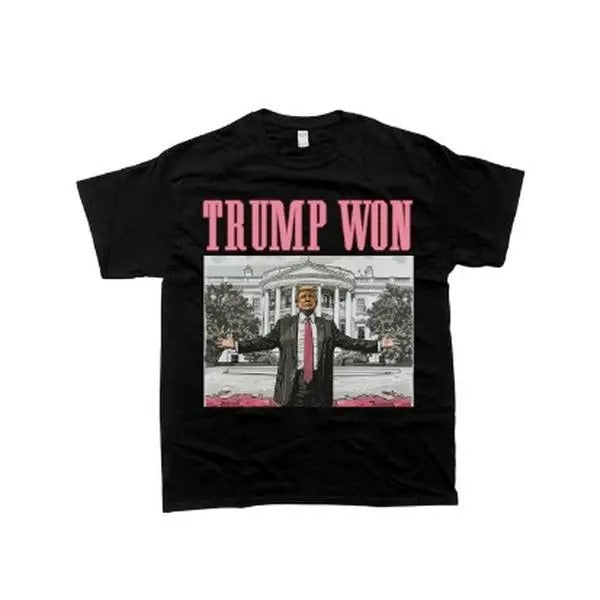 Trum Back Baby! 2024 T-Shirt - Unisex Style Tee - 100% Cotton - Menswear, T-shirt Hoodie, Sweatshirt | TeeBloomCo.com