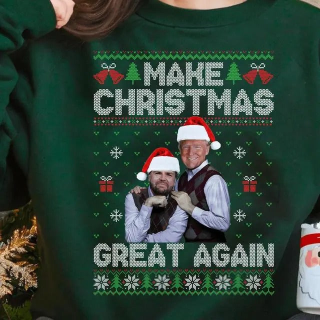 Trum Vance Step Brothers Unisex Sweatshirt, Make Christmas Great Again Shirt, Trum Won Shirts, Xmas Gift Shirt,Ugly...