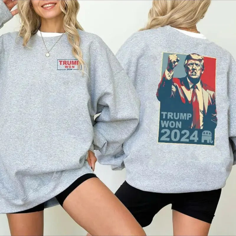 Trummm Won Shirt, President Trum T-shirt Sweatshirt Hoodie, Donald Trum Election Shirt Presidential Election Shirt, Trum...
