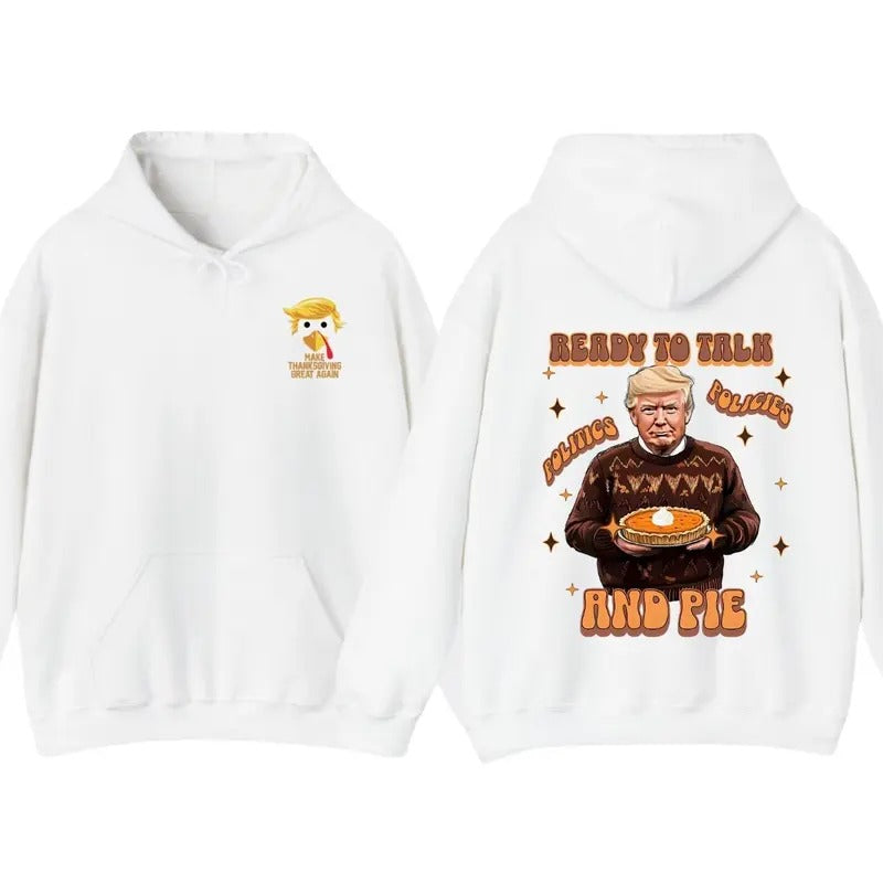 Trummp won again T-Shirt, Hoodie Make Thanksgiving Great Again, Trumpp Thanksgiving Sweatshirt | TeeBloomCo.com