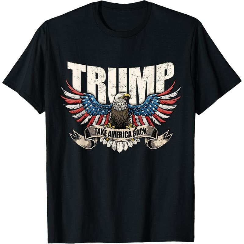 Trump 2024 Flag Take America Back Men Women Donald Trump T-Shirt made in usa Hoodie, Sweatshirt | TeeBloomCo.com