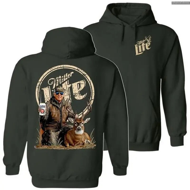 #Trump Beer Crewneck, T-Shirt or Hoodie, New President Shirt , Global Trending Outfits Sweatshirt | TeeBloomCo.com