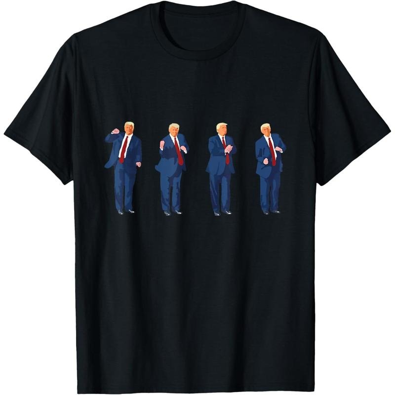 Trump Dance 4th Of July Trump 2024 T-Shirt made in usa Hoodie, Sweatshirt | TeeBloomCo.com
