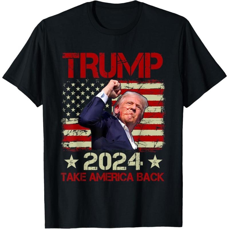 Trump Fist Pump Shot At Trump 2024 Trump Survives Rally T-Shirt.made in usa Hoodie, Sweatshirt | TeeBloomCo.com