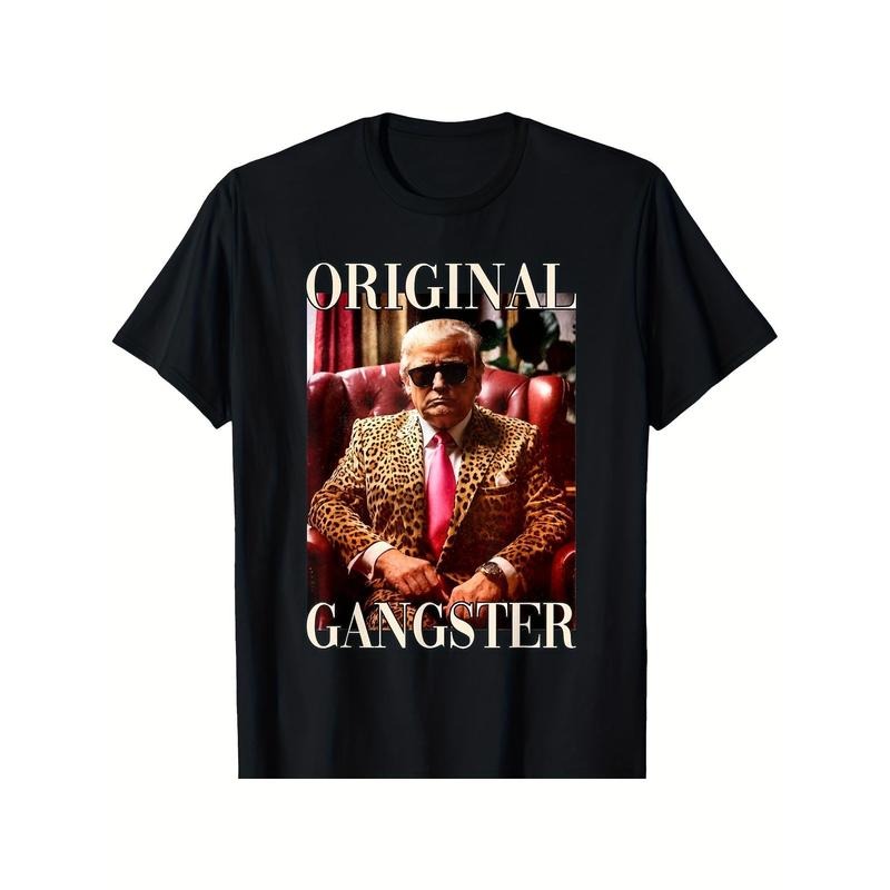 Trump Original Gangster Shirt Funny MAGA Donald Trump 2024 T-Shirt made in usa Hoodie, Sweatshirt | TeeBloomCo.com