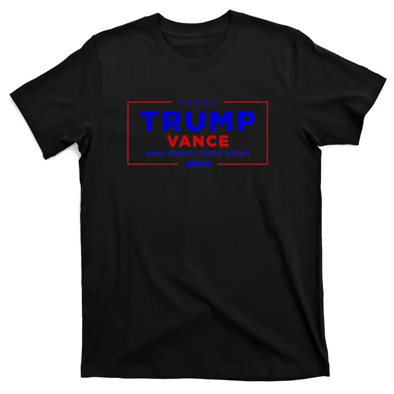 Trump Vance 2024 Brick Wall Texture T-Shirt Hoodie, Sweatshirt | TeeBloomCo.com