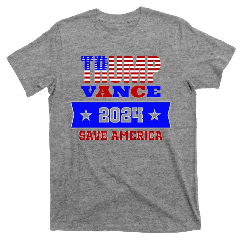 Trump Vance 2024 Save America T-Shirt Hoodie, Sweatshirt | TeeBloomCo.com