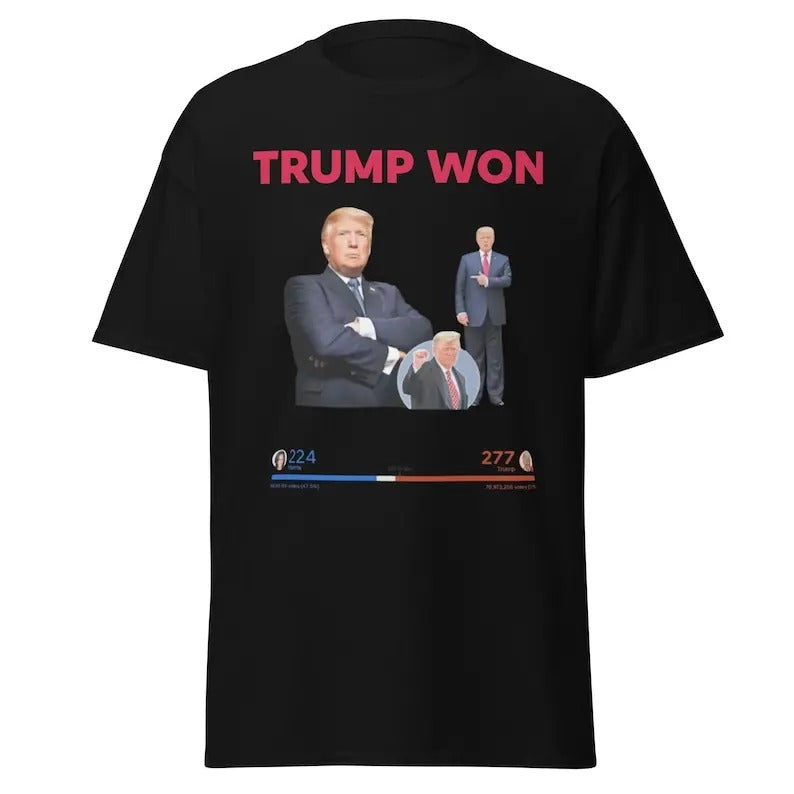 Trump Won Shirt, Trump Vance 24 Shirt, President Trump, Republican Shirt, Donald Trump Shirt, Trump Supporter Shirt...