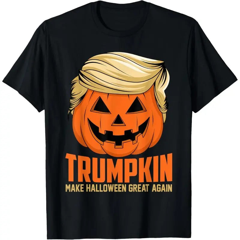 Trumpkin Make Halloween Great Again Funny Sarcastic Saying T-Shirt made in usa Hoodie, Sweatshirt | TeeBloomCo.com