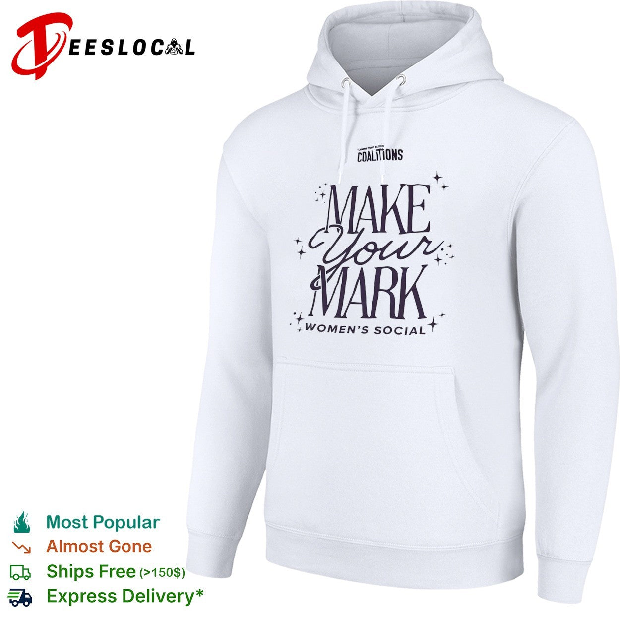 Turning Point Action Coalitions Make Your Mark Social shirt