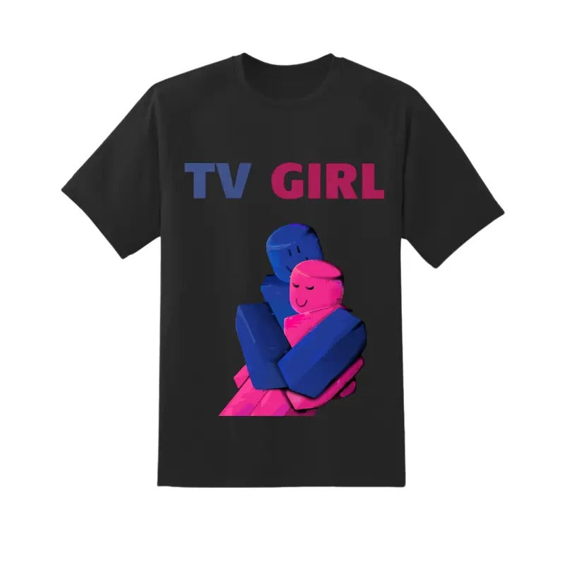 Tv Girl T-shirt - Tv Girl Tee - Robllox edition Tv Girl Hoodie - Lover's Rock - French Exitt