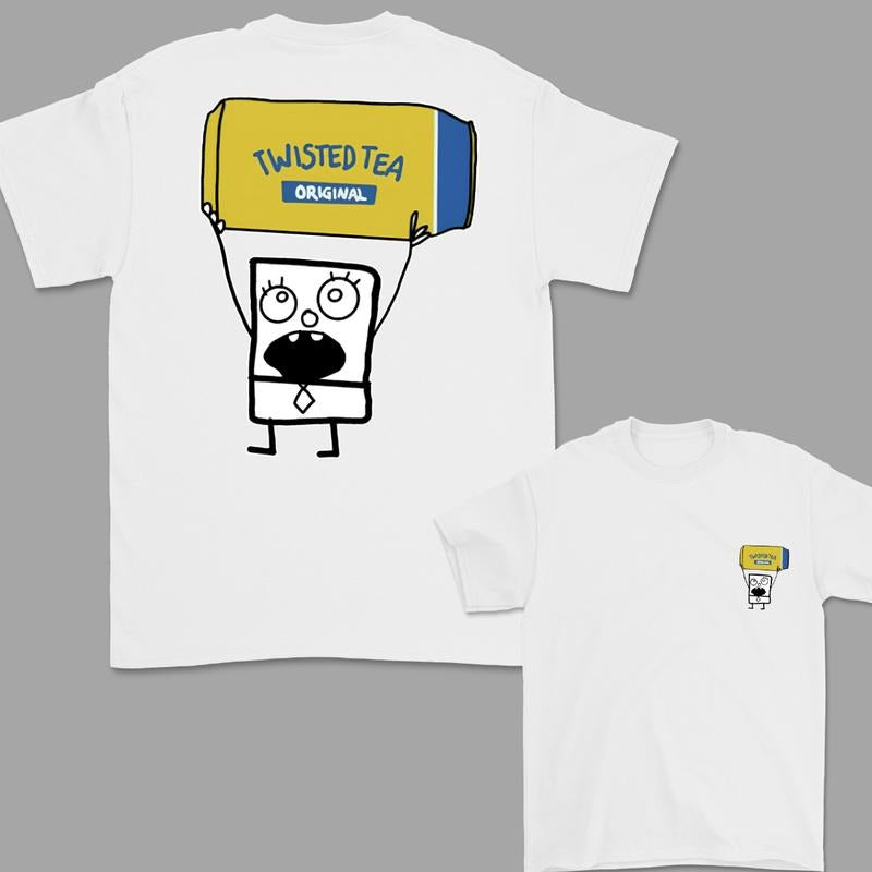 Twisted Tea 2 Sided T-Shirt, Funny Drinking T-Shirt, Unisex T-Shirt, For Men, For Women Hoodie, Sweatshirt | TeeBloomCo.com