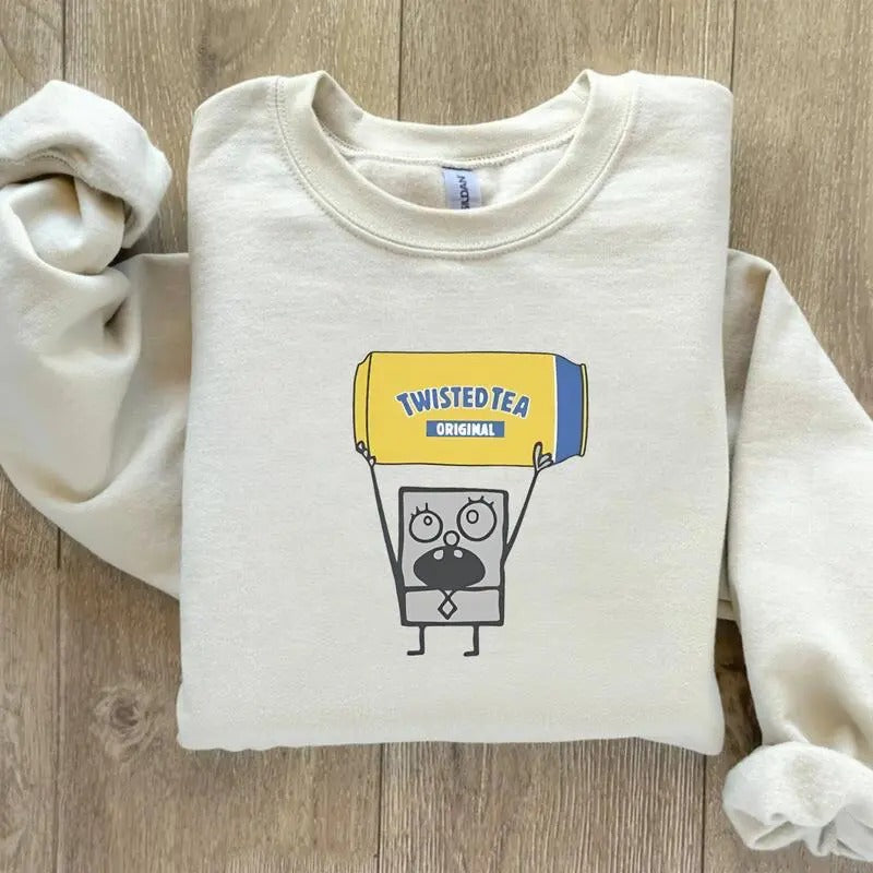 Twisted Tea Original Sweatshirt Hoodie, Funny Twisted Tea Shirt, Summer Tea shirt | TeeBloomCo.com