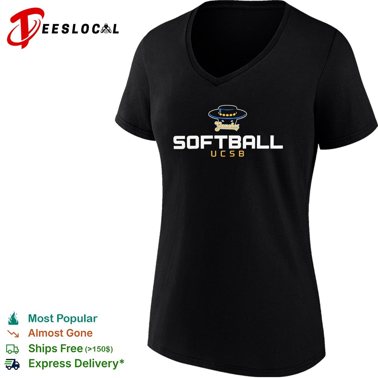 UCSB Gauchos Softball shirt