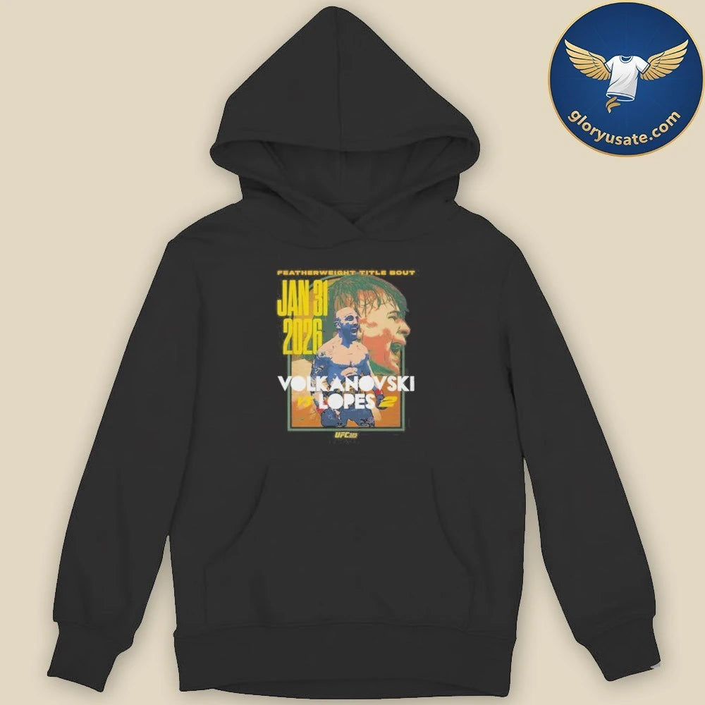 UFC 325 Volkanovski Vs. Lopes 2 T-Shirt