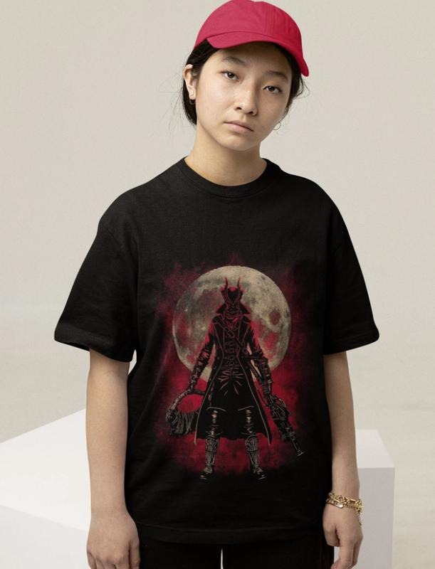 UNISEX - Bloodborne Gaming T-Shirt, Soulsborne The Hunter Shirt Menswear Top Hoodie, Sweatshirt | TeeBloomCo.com