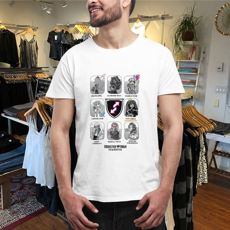 UNO Monster High Fearbook Shirts