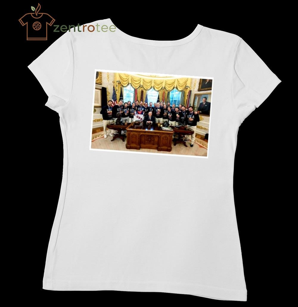 US Men’s Hockey Team Visits President Trump at White House photo tee
