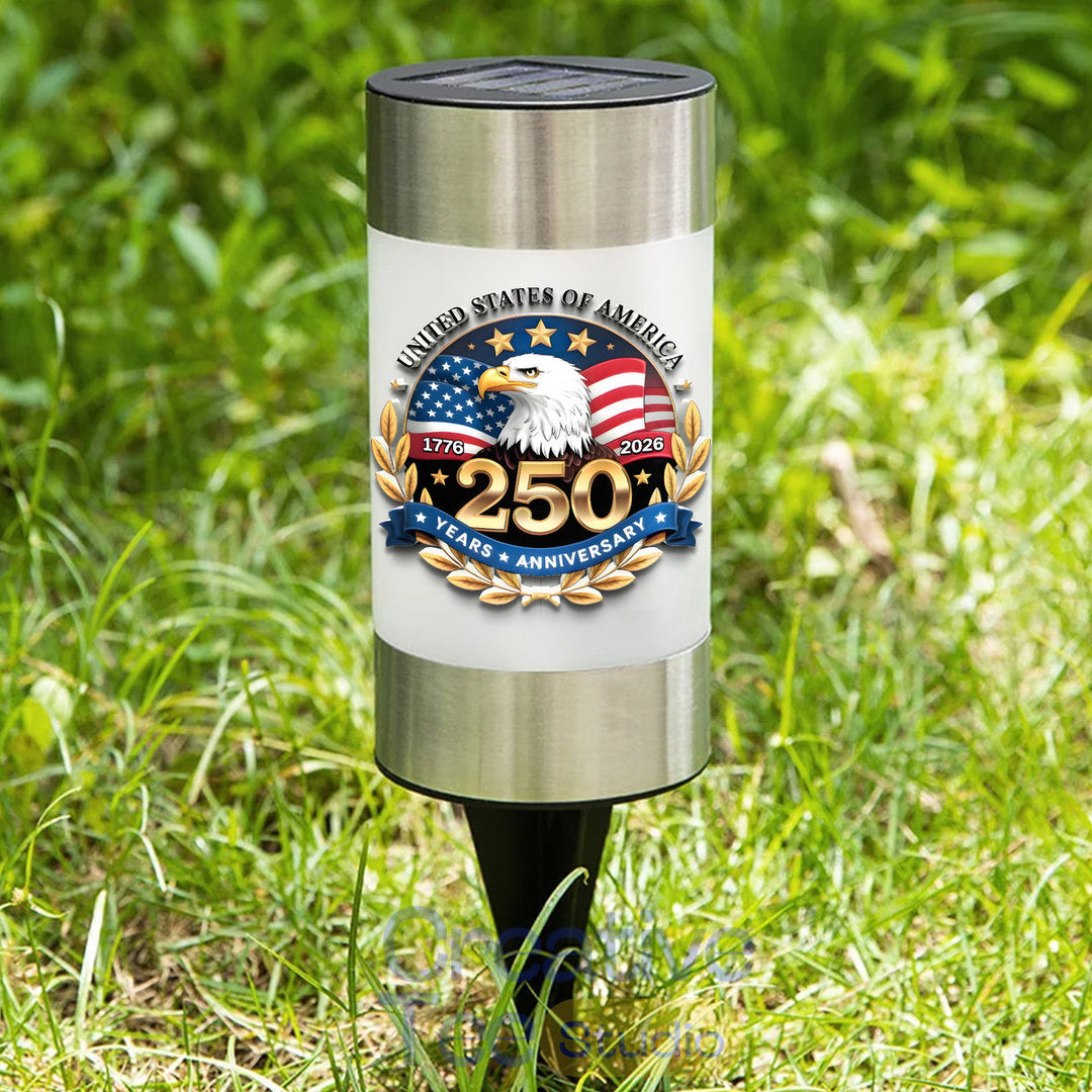 USA 250th Anniversary Premium Waterproof Solar Garden Light