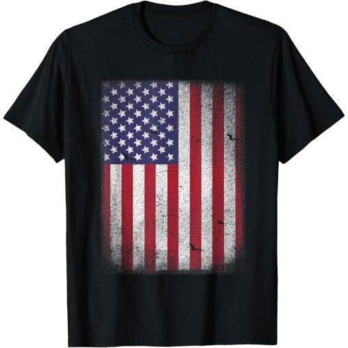 USA Flag 4th July American Red White Blue Star Stripes 4 Day T-Shirt Made in USA Hoodie, Sweatshirt | TeeBloomCo.com